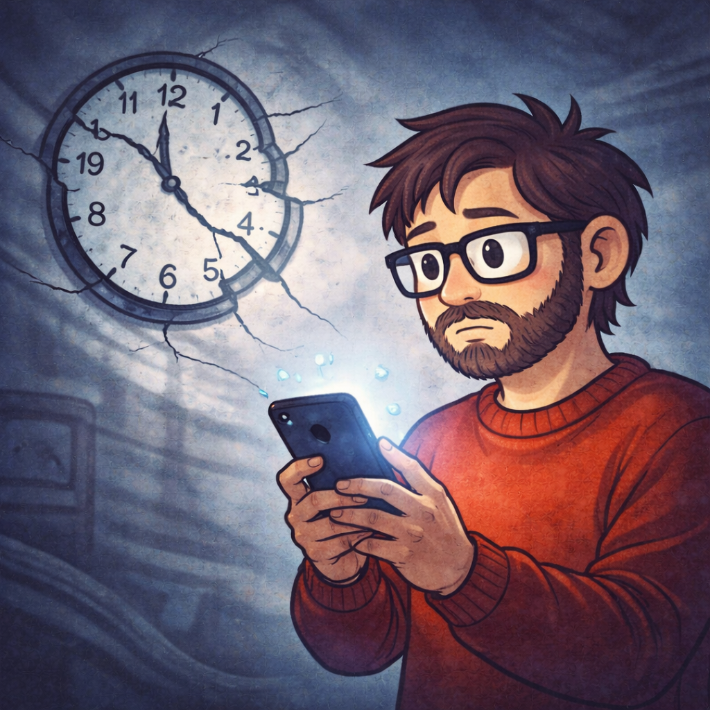 Person in conversation with mental overwhelm